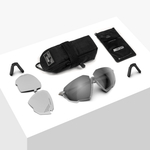 Спортивные очки c диоптриями Scicon Aerojet Titanium Sunglasses Crystal Gloss Multi Mirror Silver + Rain Clear Lenses