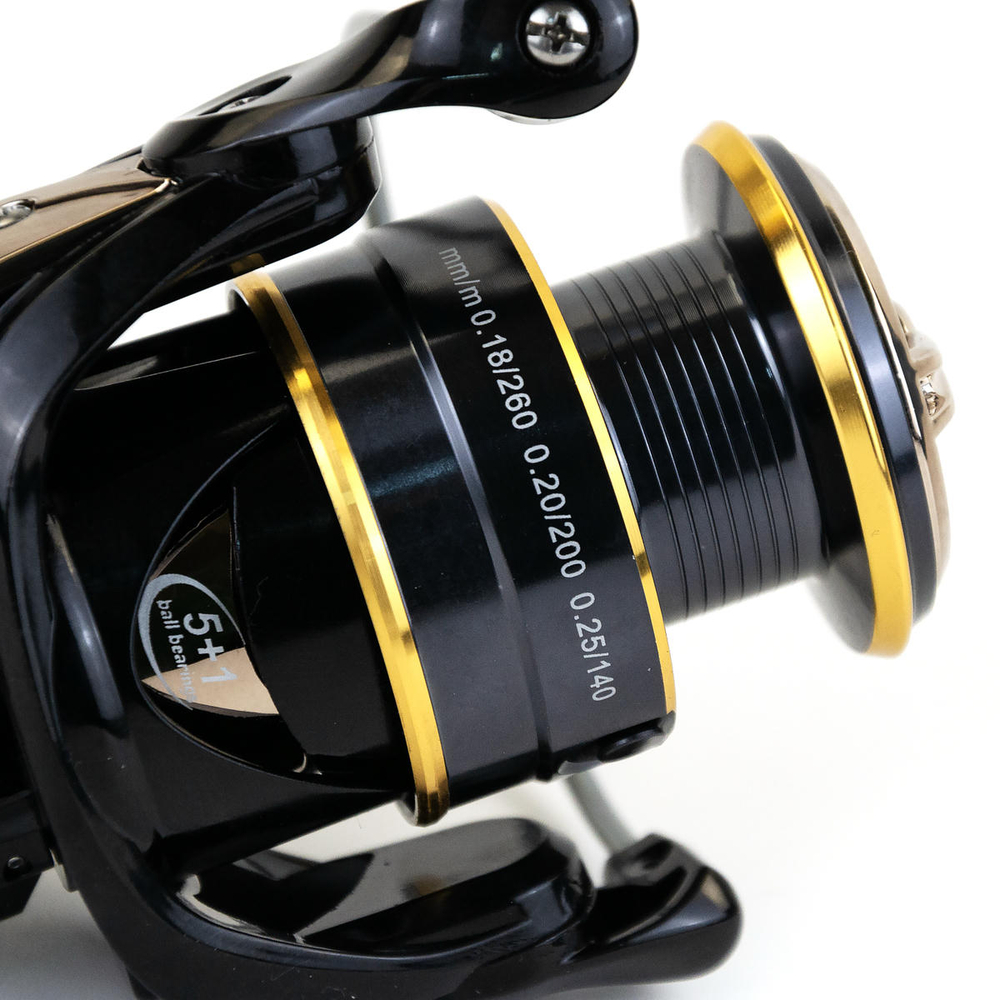 Безынерционная катушка 3000 Kaida MELODY (5+1BB, мет. шпуля)