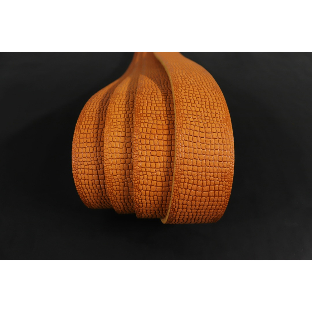 Ременная заготовка Рыжая + плита Геккон⠀ ⠀