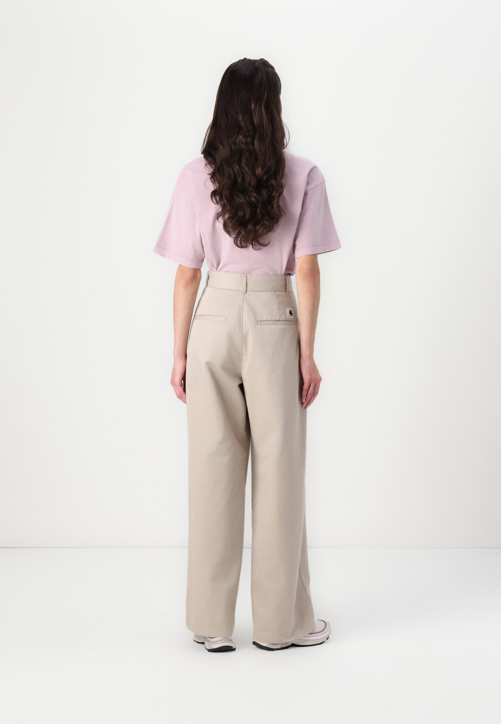 Carhartt WIP LEOLA - Тканевые брюки - Бежевый