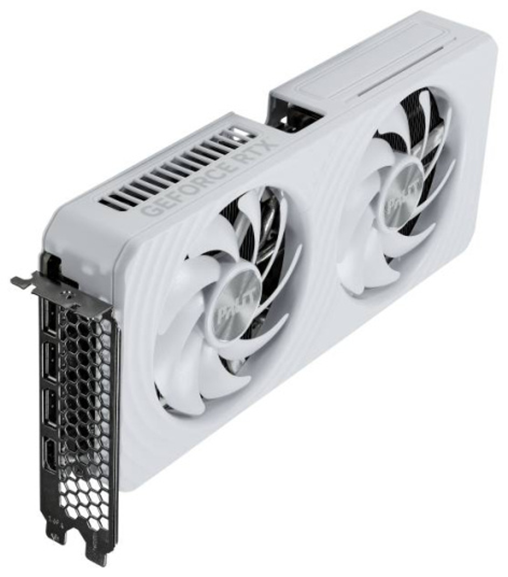 Видеокарта Palit GeForce RTX 5060 TI WHITE OC (NE7506TU19T1-GB2061M)