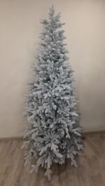 Заснеженная елка «Николь» (Литая хвоя) 210 см / 2,1 м