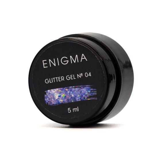 Глиттер гель Enigma №04