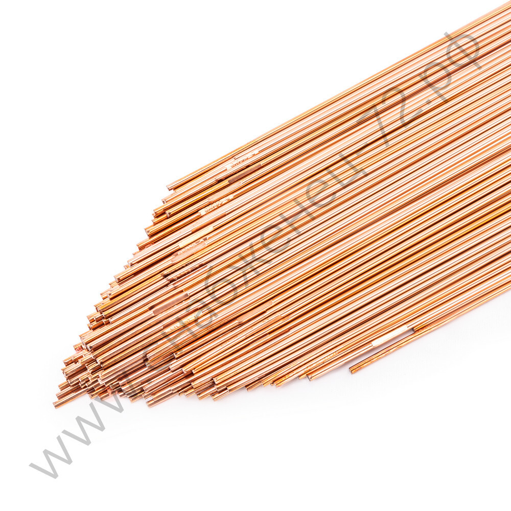 Foxweld Пруток омедненный ER70S-6 (Св08Г2С) д.2,4х1000мм, 5кг (1 пачка, пр-во FoxWeld/КНР)