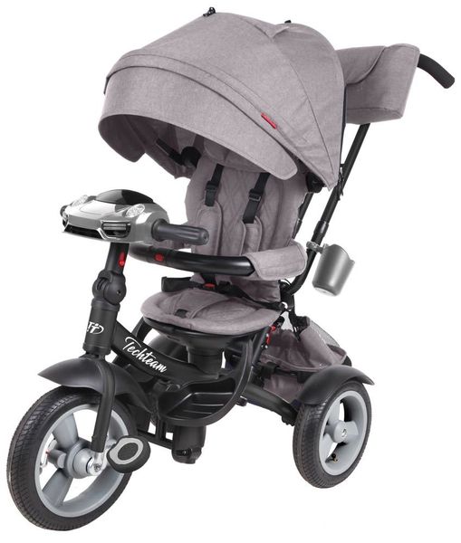 Трехколесный велосипед Luxury Серый