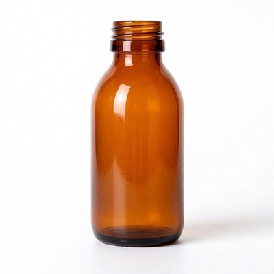 Флакон стекло 125 мл (28) коричневый сироп