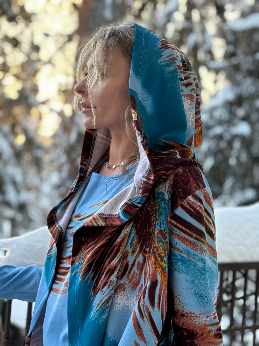 Мантия + Майка /лазурь