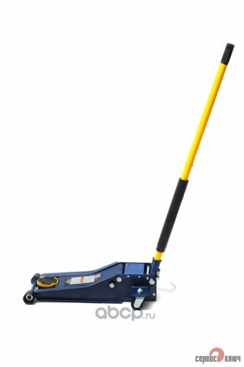 Домкрат подкатной 3 т. (75-505 мм) профессиональный (Сервис Ключ)