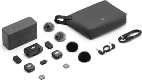 Микрофон DJI Mic 3 (2 TX + 1 RX + Charging Case)
