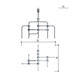 Детский спортивно-игровой комплекс для улицы серия "Сфера" Romana 057.01.00