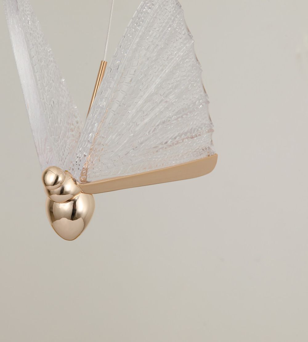 Kink Light 08444-1B,33 Подвес Баттерфляй золото Led 8W