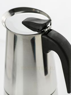 гейзерная кофеварка из нержавейки