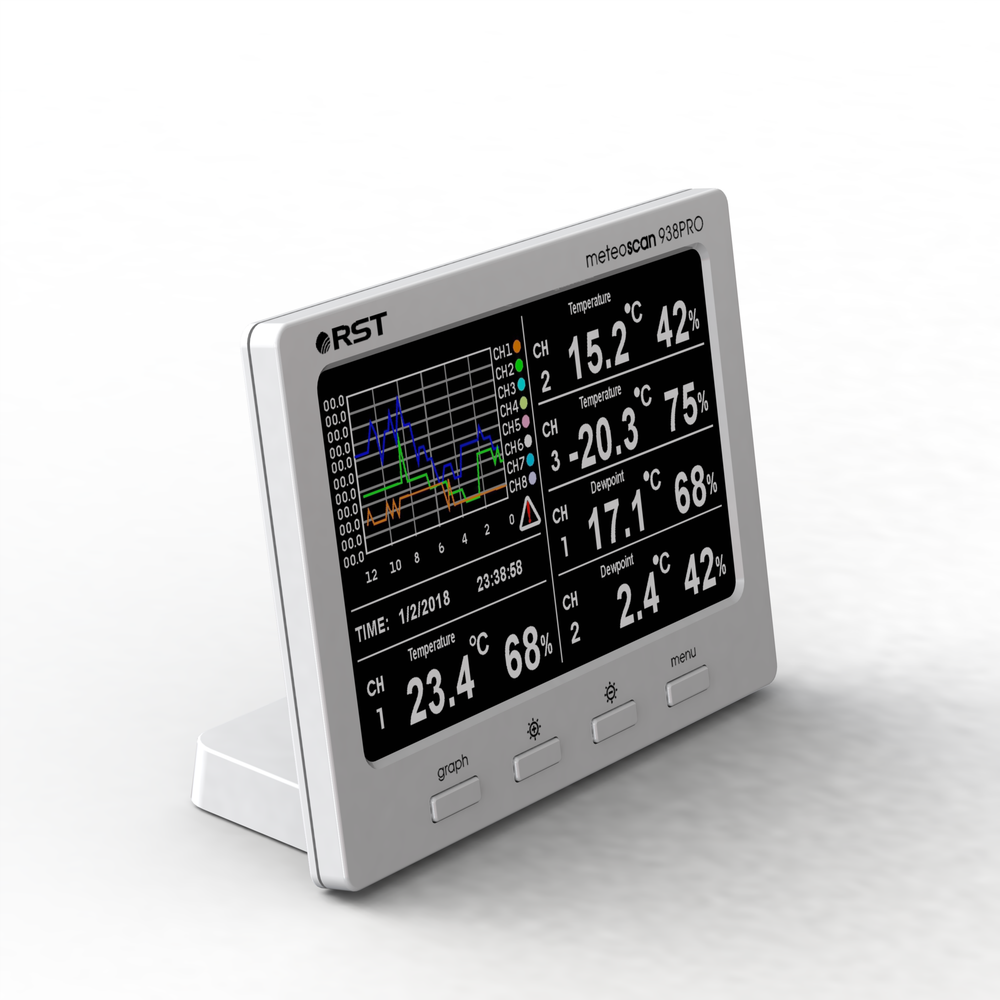 Профессиональная метеостанция RST MeteoScan 938pro