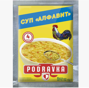 СУП VEGETA АЛФАВИТ 52ГР