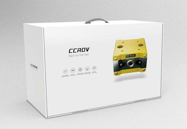 Дрон CCROV с кабелем 95 м