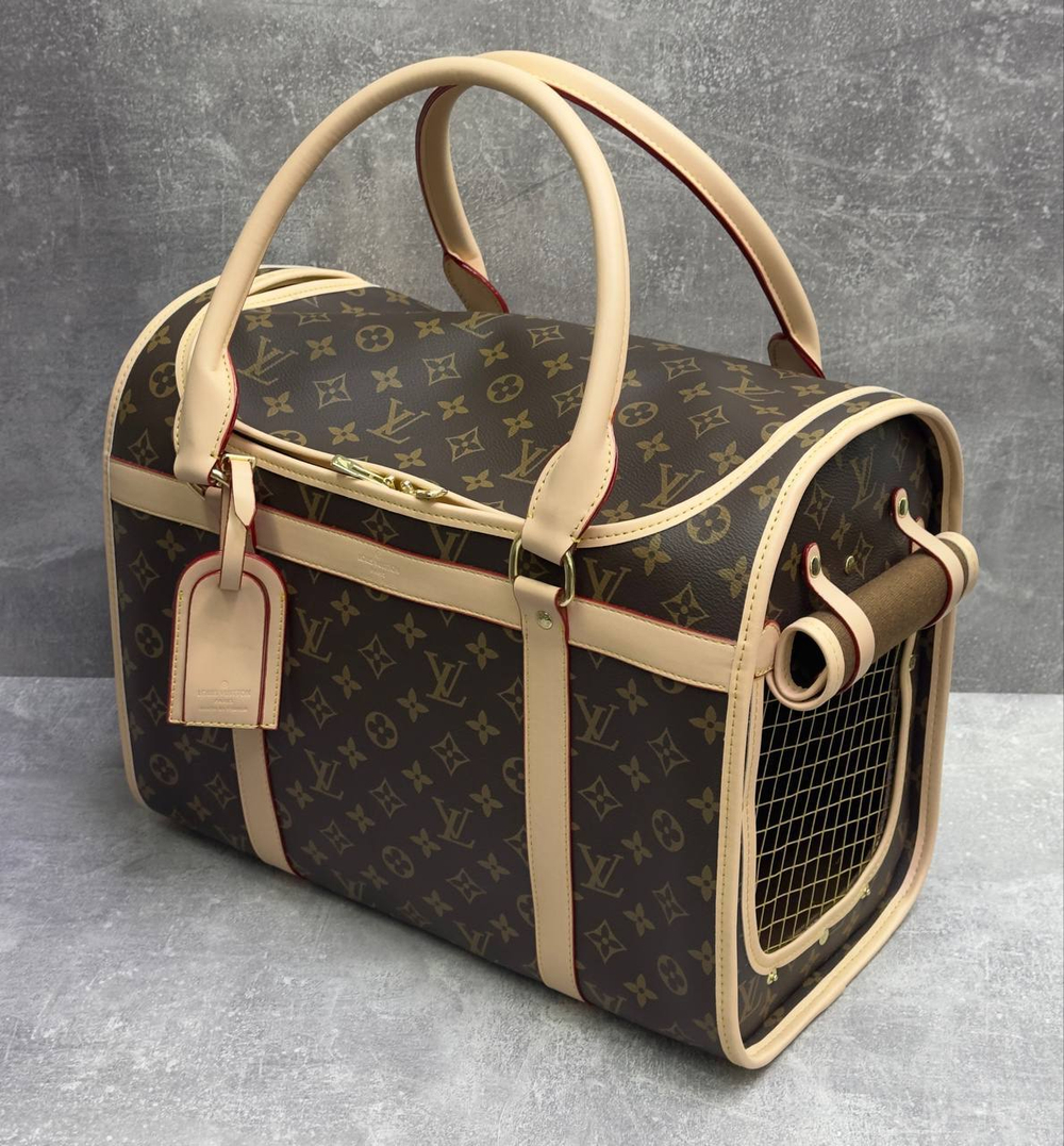 Сумка переноска для кошек и собак Louis Vuitton