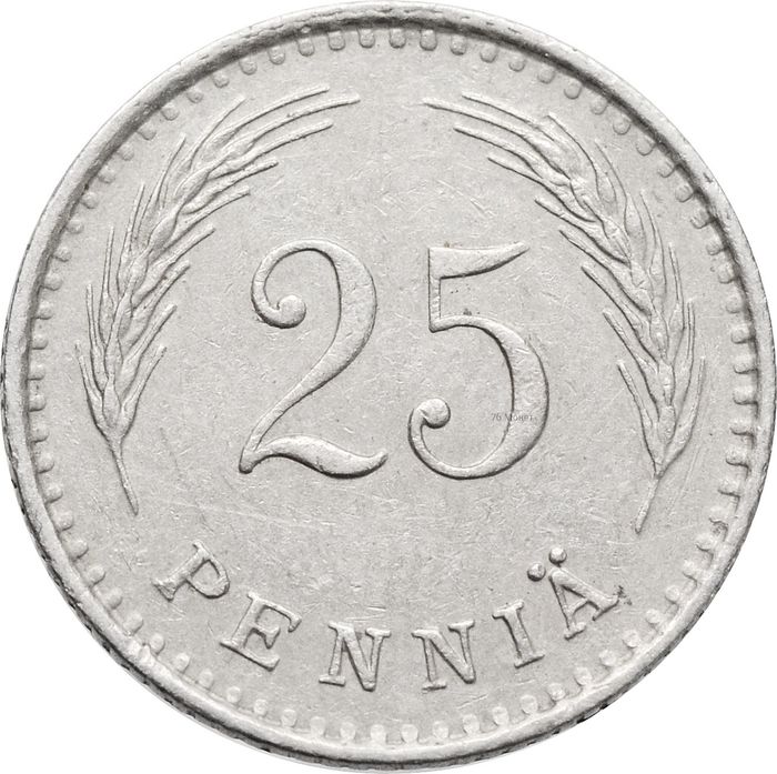 25 пенни 1921-1940 Финляндия