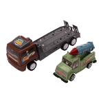 Автовоз Военный ин. +машина, ПК 188-12