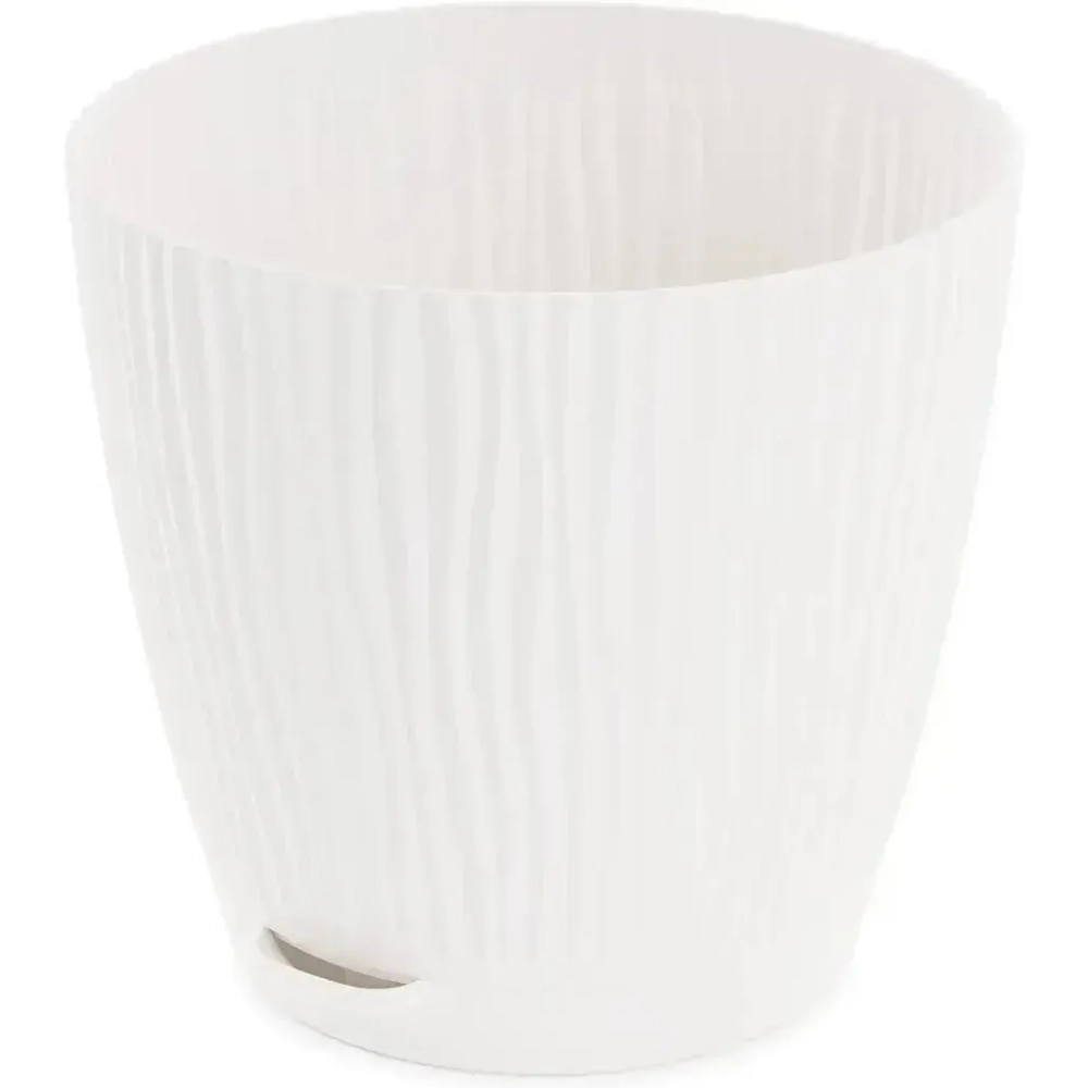 Горшок цв. Флис с прикорневым поливом 3л, белый