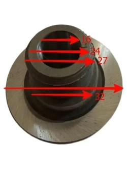 гайка специальная и втулка зажимная для ИЭ-6009 А4.2 (комплект)