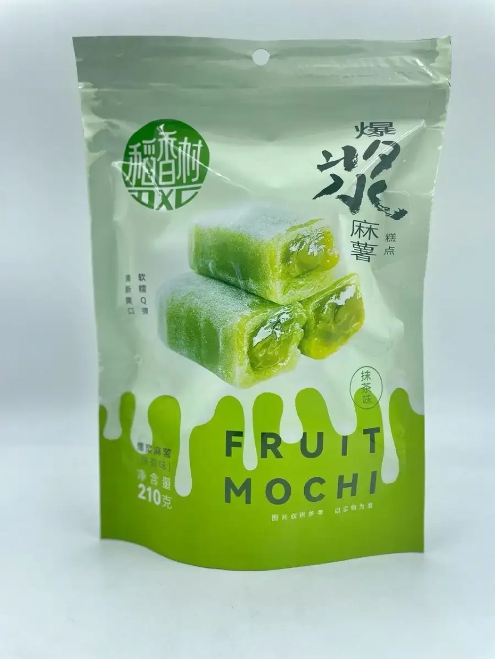 Моти фруктовое Fruit Mochi с матча (Matcha), 210г