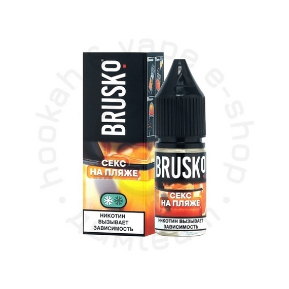 Жидкость BRUSKO Salt, 10 мл, Секс на пляже, 2 (М)