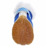 Ботинки зимние для животных «МОДНЫЙ БРО», на липучке, цвет синий, размер 2, 4,5см