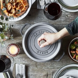 STAUB Чугунная кастрюля Cocotte 26 см 5,2 л черная