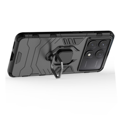 Противоударный чехол с кольцом Panther Case для Poco X6 Pro