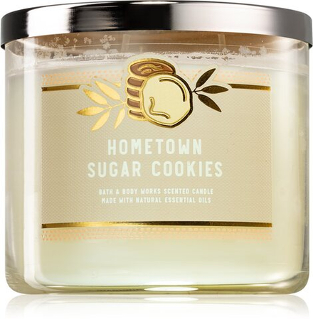 Bath & Body Works Hometown Sugar Cookies - ароматическая свеча /   411  g  / GTIN 667557441955