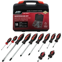 Отвертки ударные, набор 12пр. JBC JBC-21310