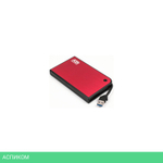 Бокс для накопителя AgeStar 3UB2A14 красный