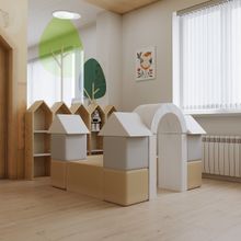 Мягкий игровой комплекс Romana «Замок» (Pastel)