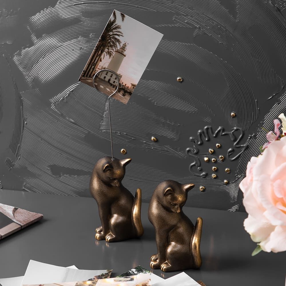 Статуэтка Кошка Грация Бронза