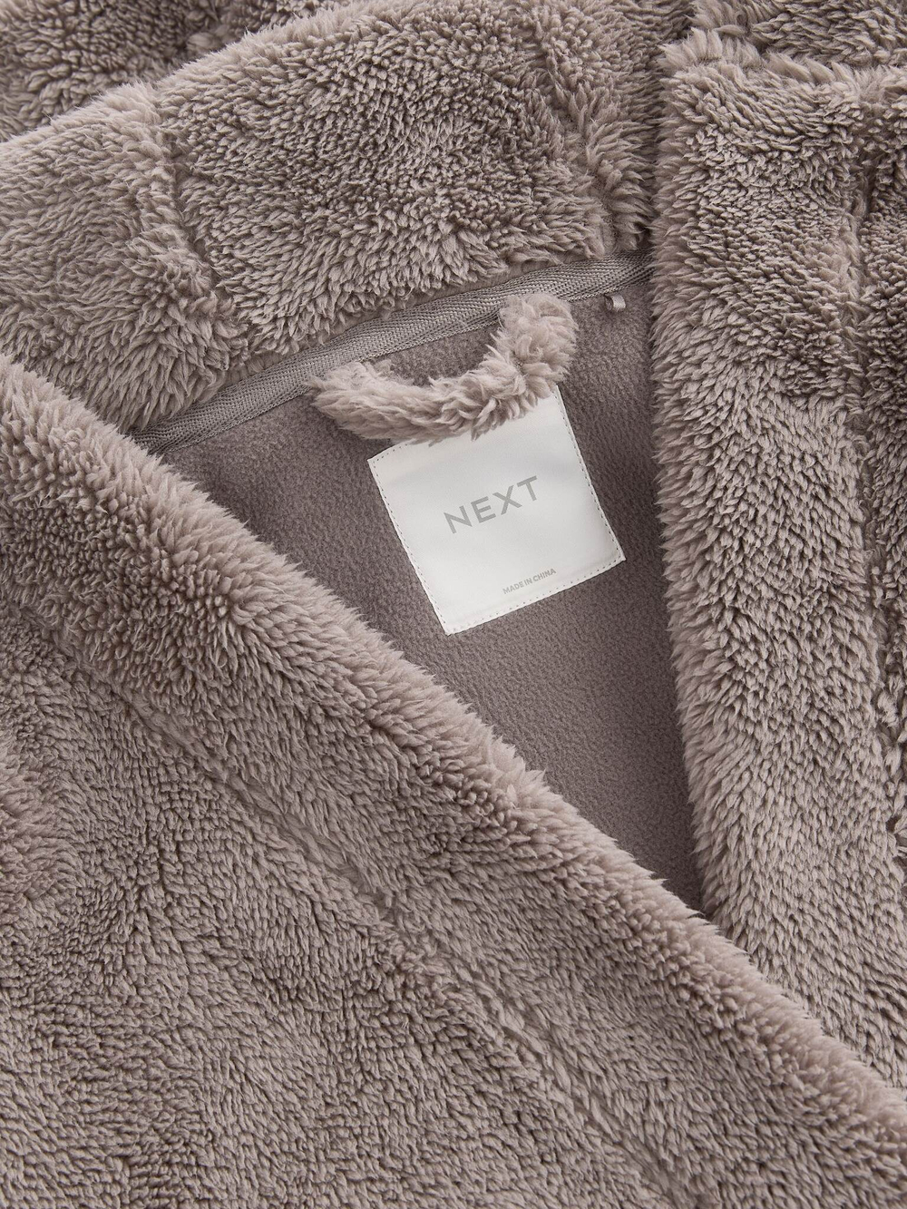 Халат флисовый для мальчика Next B41-658, Светло-коричневый