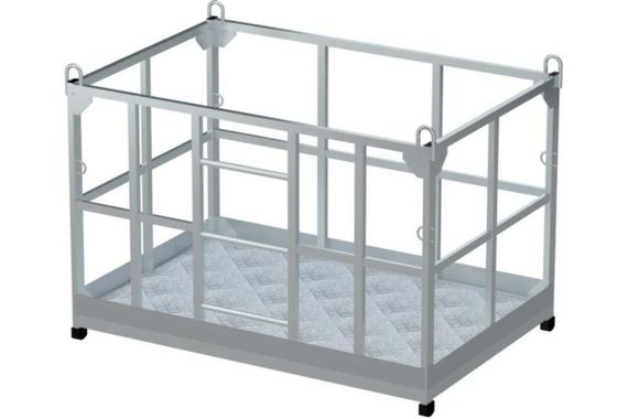 Площадка подвесная алюминиевая MEGAL ППА-4