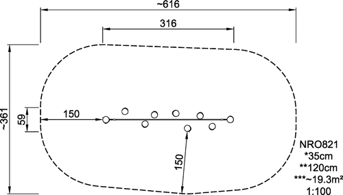 Бревна - балансиры с веревкой