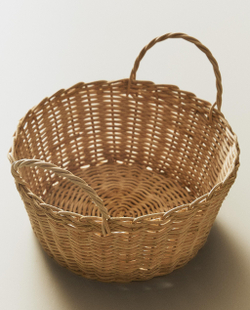 Zara Home Корзина из ротанга, цвет бежевый, 20 см