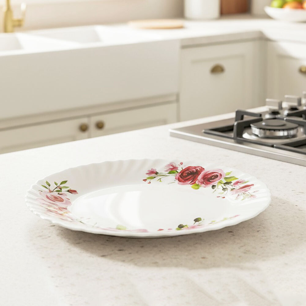 Столовый набор 13 предметов "Роуз" стеклокерамика, Jewel