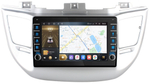 Магнитола для Hyundai Tucson 2016-2018 - Carmedia OL-9705 (кнопки и крутилки), Android 12, TS10, CarPlay, 4G SIM-слот