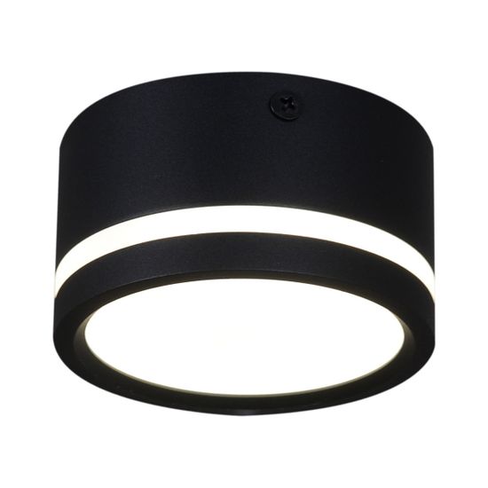 81153-9.5-001MN LED7W BK светильник точ.