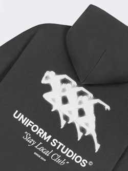 Худи UNIFORM Everyday Runners, Графит/белый