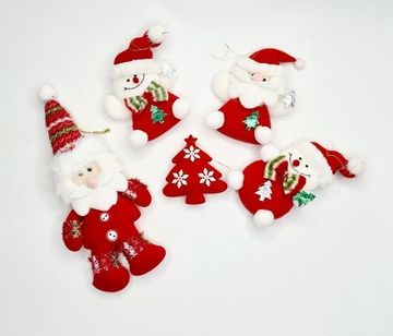 Набор украшений, с блёстками на ёлку