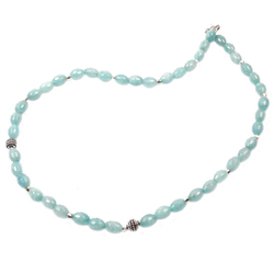 Бусы "Шейла" аквамарин