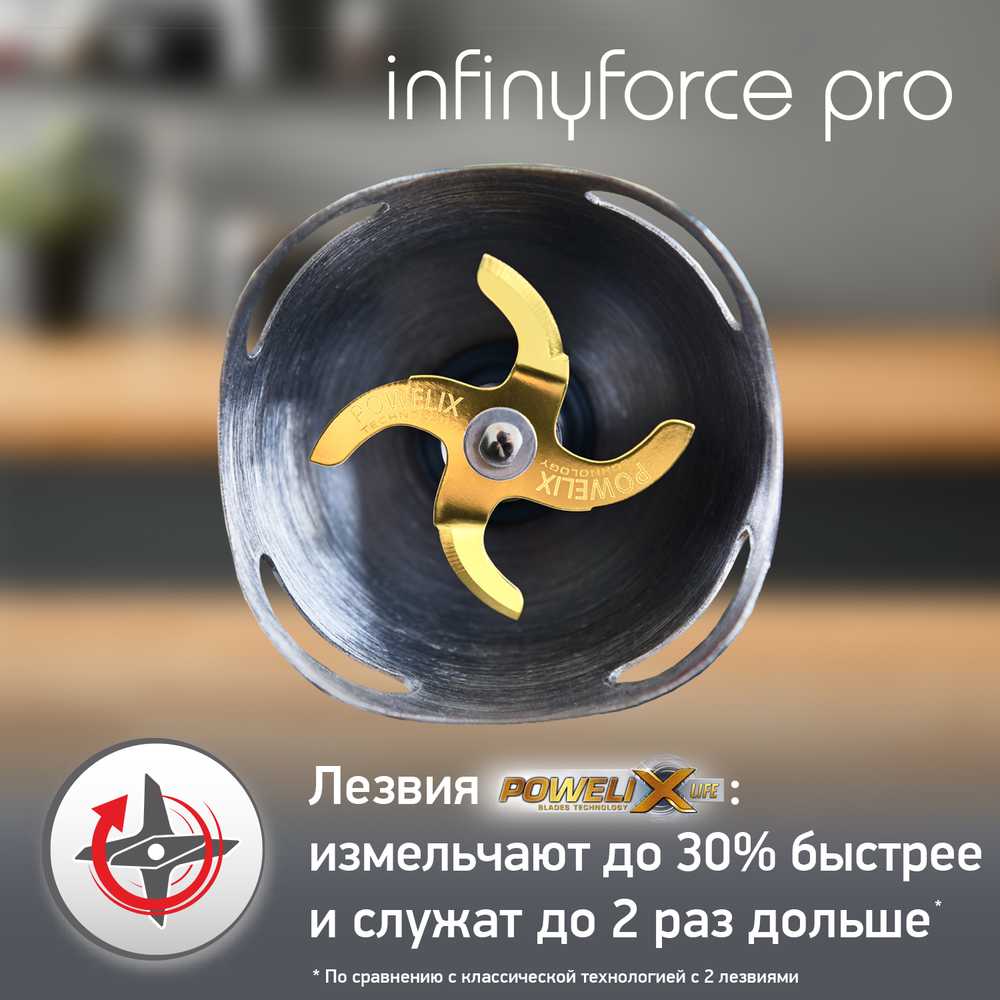 Погружной блендер Moulinex InfinyForce Pro DD95HD10