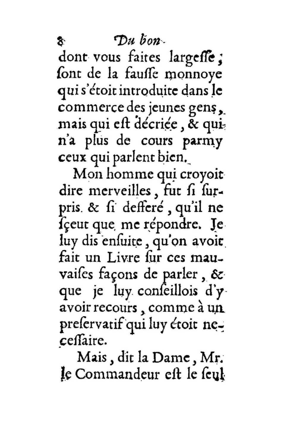 Du Bon et Du Mauvais Usage | F.de Callieres