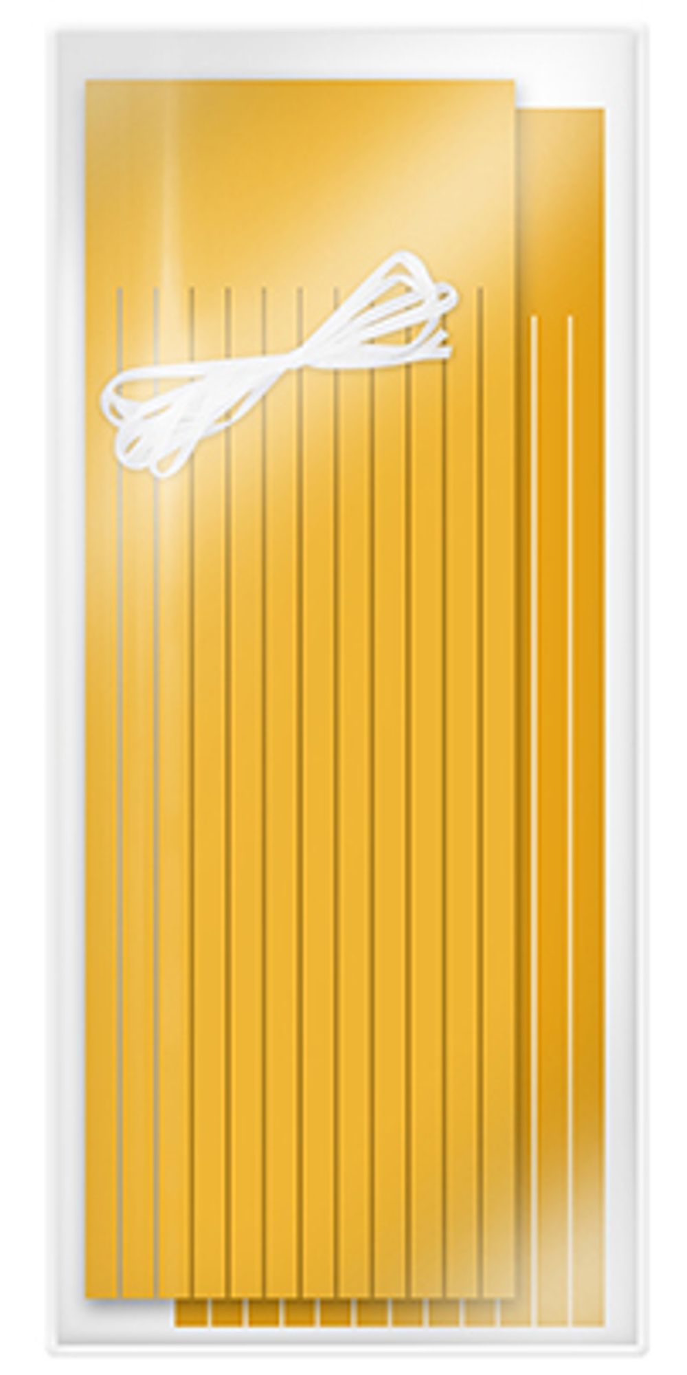 Гирлянда Тассел, Желтый, 35*12 см, 12 листов.