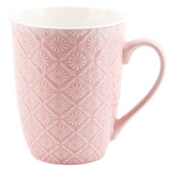 Кружка фарфоровая "Пастель" v=380мл. (6видов) (min12) (транспортная упаковка)