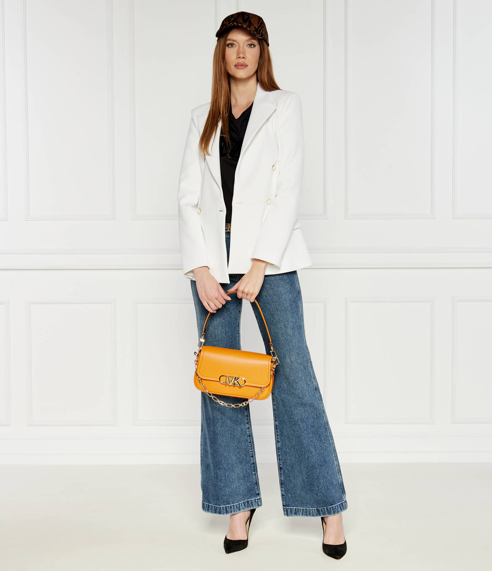 кожаная сумка-мессенджер Michael Kors - оранжевый(30F2G7PC2L)