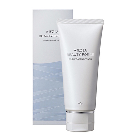 Пенка для умывания с морскими экстрактами и фитостволовыми клетками AXXZIA Beauty Force Mud Foaming Wash